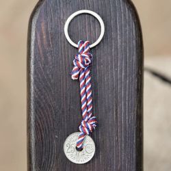 Le Sou Français key ring - the patriot