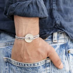 Le Sou Français bracelet - grey browser