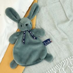 Doudou Rabbit Made in France sage green