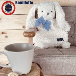 Baby hot water bottle Rabbit Made in France