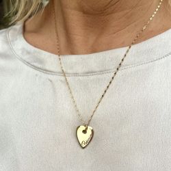 Poëmia Big Heart Necklace