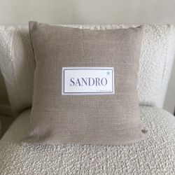 Personalized Cushion - Birth Gift - Linen