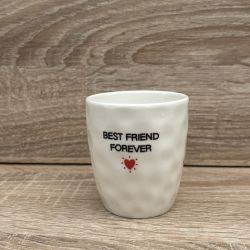 Best friend forever message cup