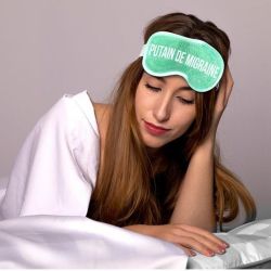 Gel Eye mask ''Putain de migraine''