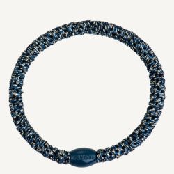 KKNEKKI hair elastic - Fine navy blue glitter