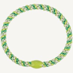 KKNEKKI hair elastic - Fine Mix Green Glitter