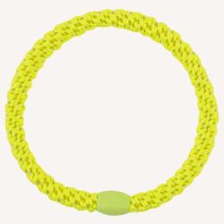 KKNEKKI hair elastic - Fine yellow neon