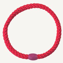 KKNEKKI hair elastic - Fine pink neon