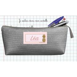 Personalized School Kit - Sparkling Gray