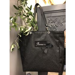 Custom Shopping Bag - Saya Black