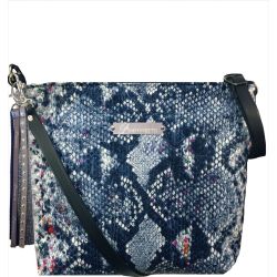 Custom Shoulder Bag - Blue Tasma