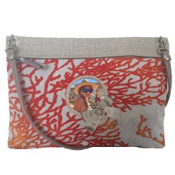 Coral Custom Pouch Bag 