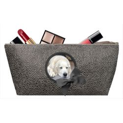 Bronze gray Saya Make-up bag