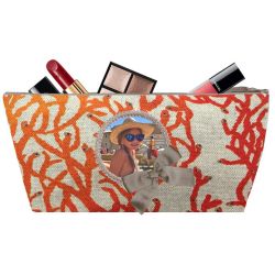 Coral hany Make-up bag