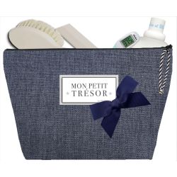 Woven Jean Baby Toilet bag