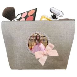 Toiletry Bag Woman - Shiny linen