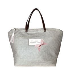 Changing Bag - Shiny linen