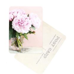 Peony Postcard