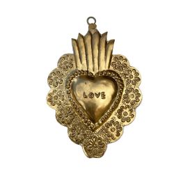 Ex-Voto Heart Flower Boncoeurs