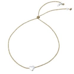 Mini Heart Bracelet Silver