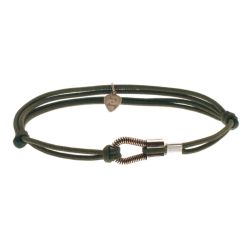 Me bass rope bracelet - Kaki