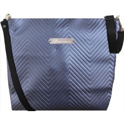 Custom Shoulder Bag - Blue diabolo