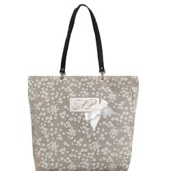 Custom Shopping Bag - Whit flowers