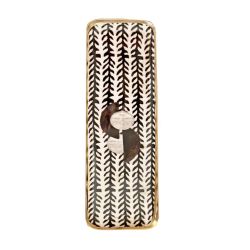 Boncoeurs small Spiked enamel tray`