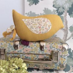 Piaf Music Box Mustard Yellow