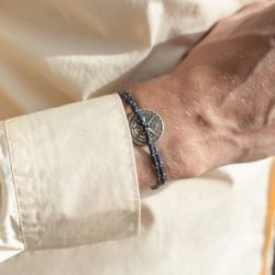 Silver Plated Men's Bracelet - the Sailor antic