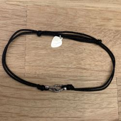 Kid's You & Me guitar rope bracelet - Noir