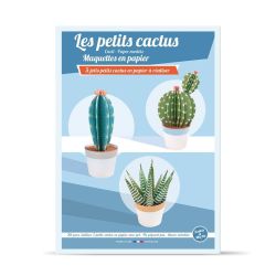 Paper models - the little cacti