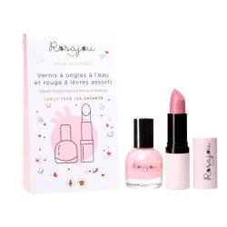 Lip balm and varnish duo - Ballerine