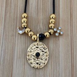 Black Talisman Necklace