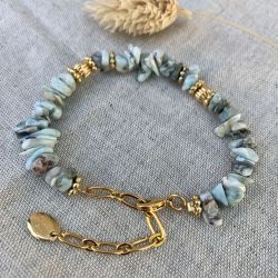 June bracelet - Larimar 