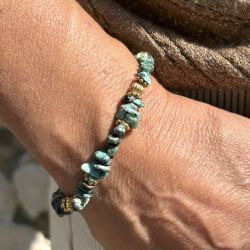 June bracelet - Larimar 