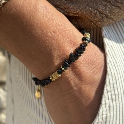 June bracelet - Black tourmaline