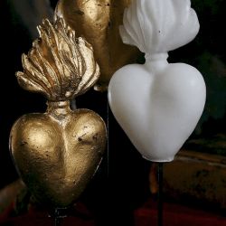 Wax heart - Romane gold