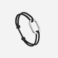 Link bracelet - black