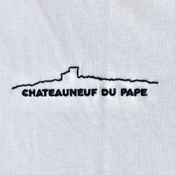 Chateauneuf du Pape Line Embroidered T-Shirt