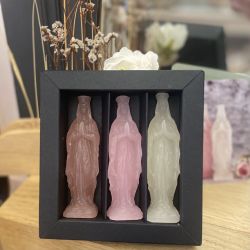 Pink wax mini virgins box - Ciergerie des prémontrés