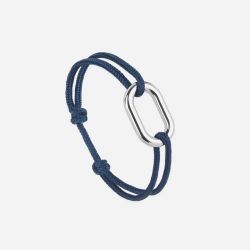 mesh bracelet - Navy blue