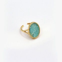 Nilaï - Frida ring - amazonite