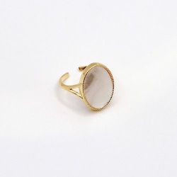 Nilaï - Frida ring - mother-of-pearl