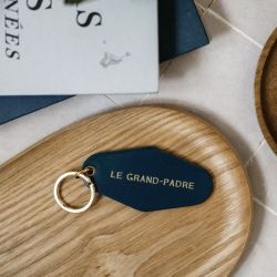 Leather key ring - le grand padre