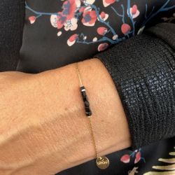 Simply black bracelet