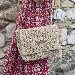 raffia bag - Ibiza nature 