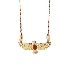 Nilaï - Carnelian Birdy Necklace