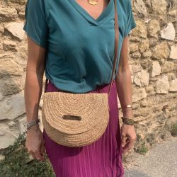 raffia bag - Mina