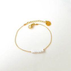 Simply white bracelet